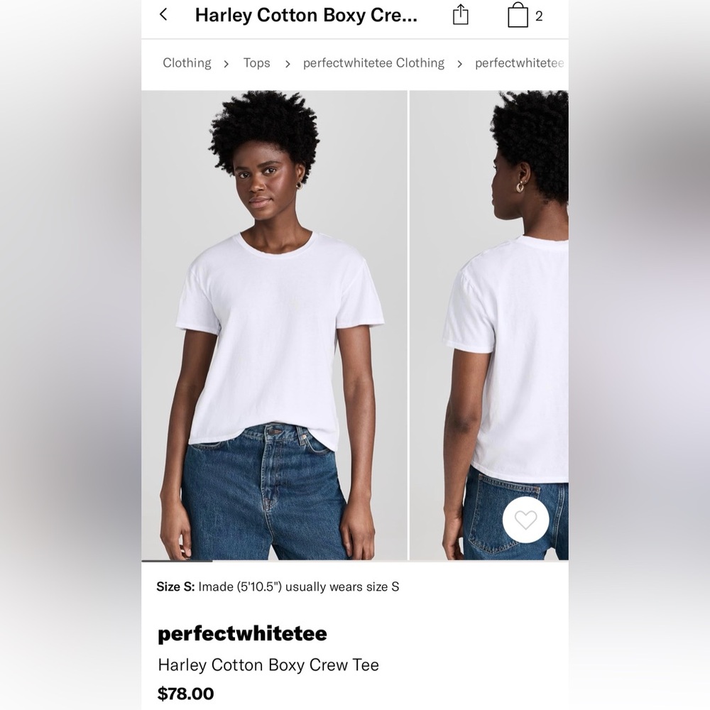 Perfect white tee Harley  T-Shirt